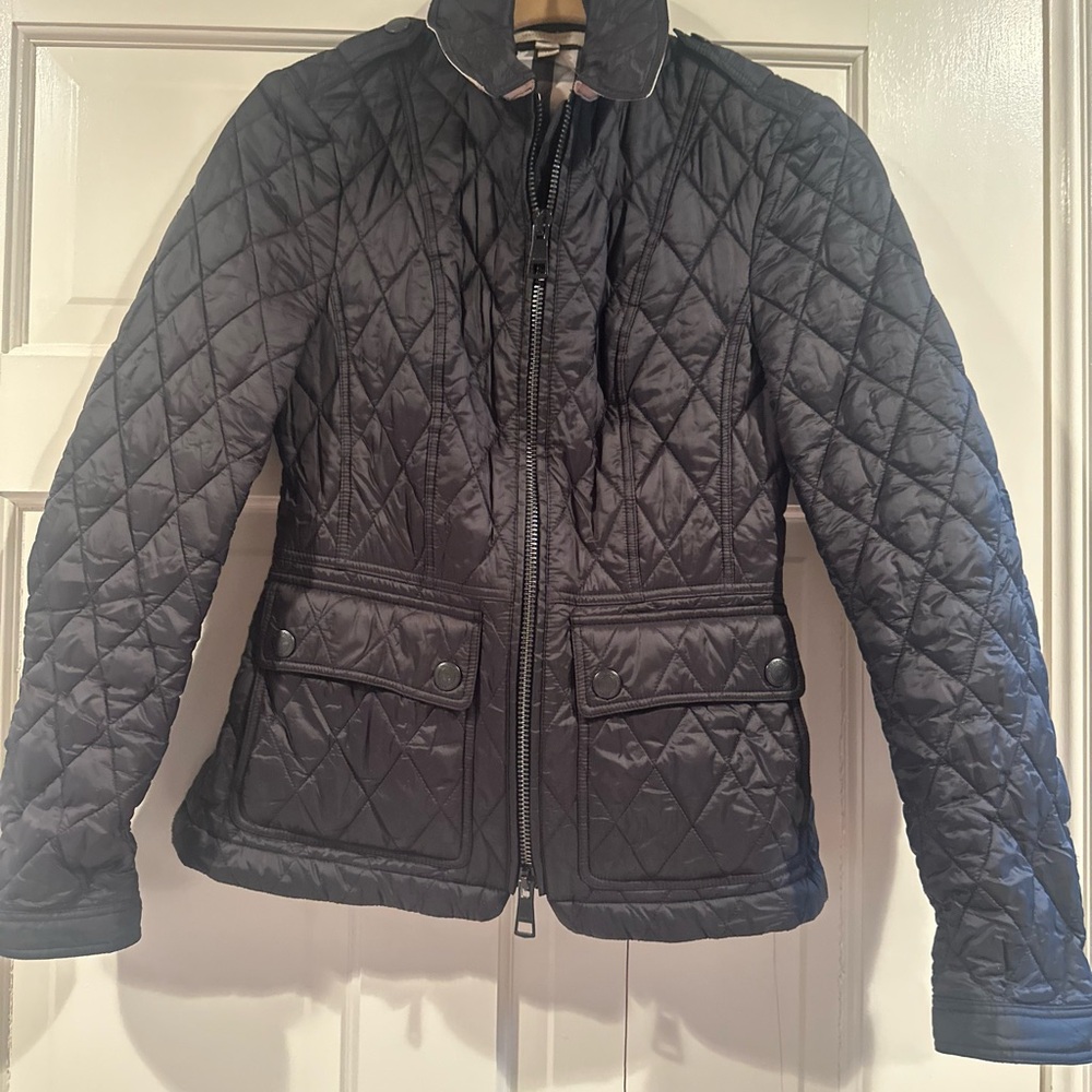 Burberry Checkered Quilted Jacket - image 6